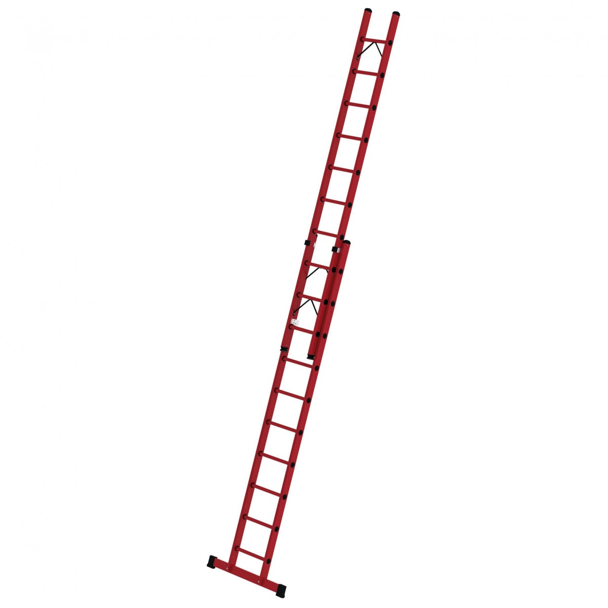 Munk volledig kunststof kabelladder met dwarsbalk, 2x10 sporten