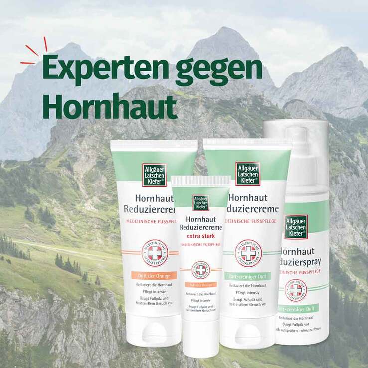 Allgäuer Latschenkiefer Hornhaut Reduziercreme extra stark, 30 ml
