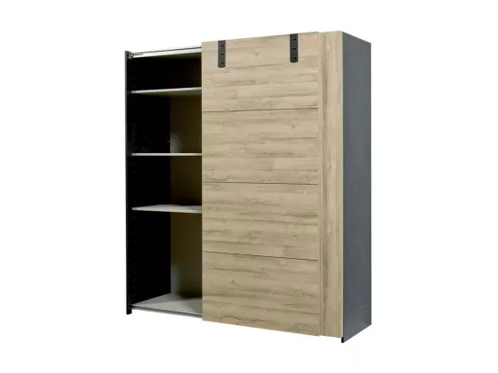Chambre Complète (140*190) Chêne naturel - OUDONG n°2