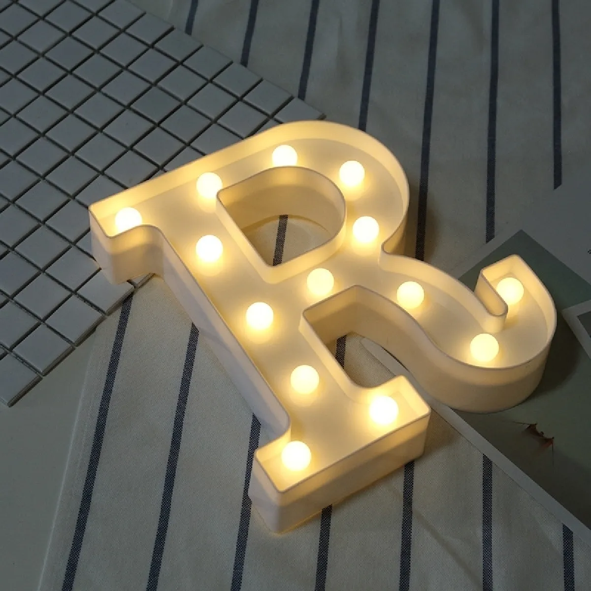 Wewoo Guirlande lumineuse Alphabet