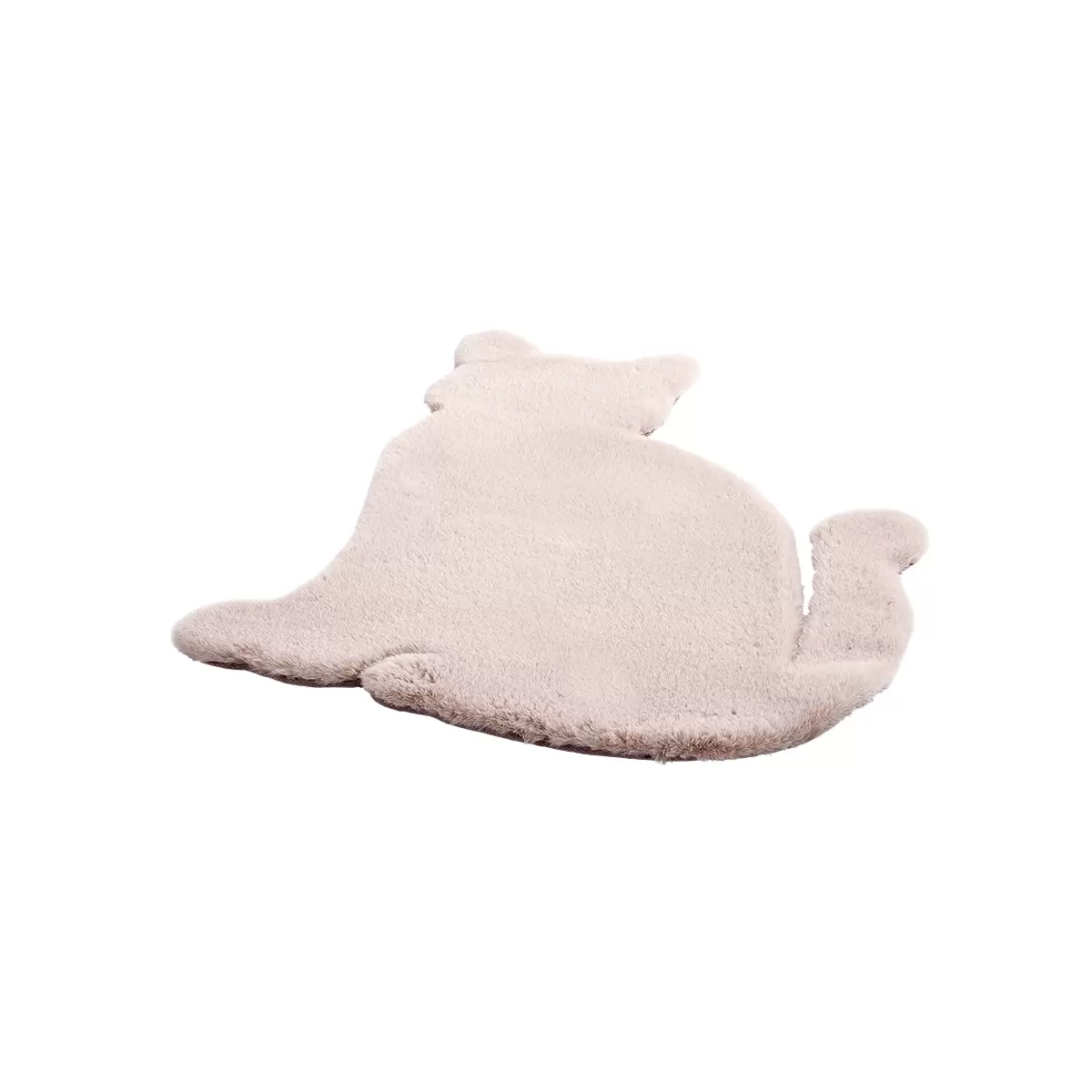 Kinderteppich getuftet Bunny Shape Rosa