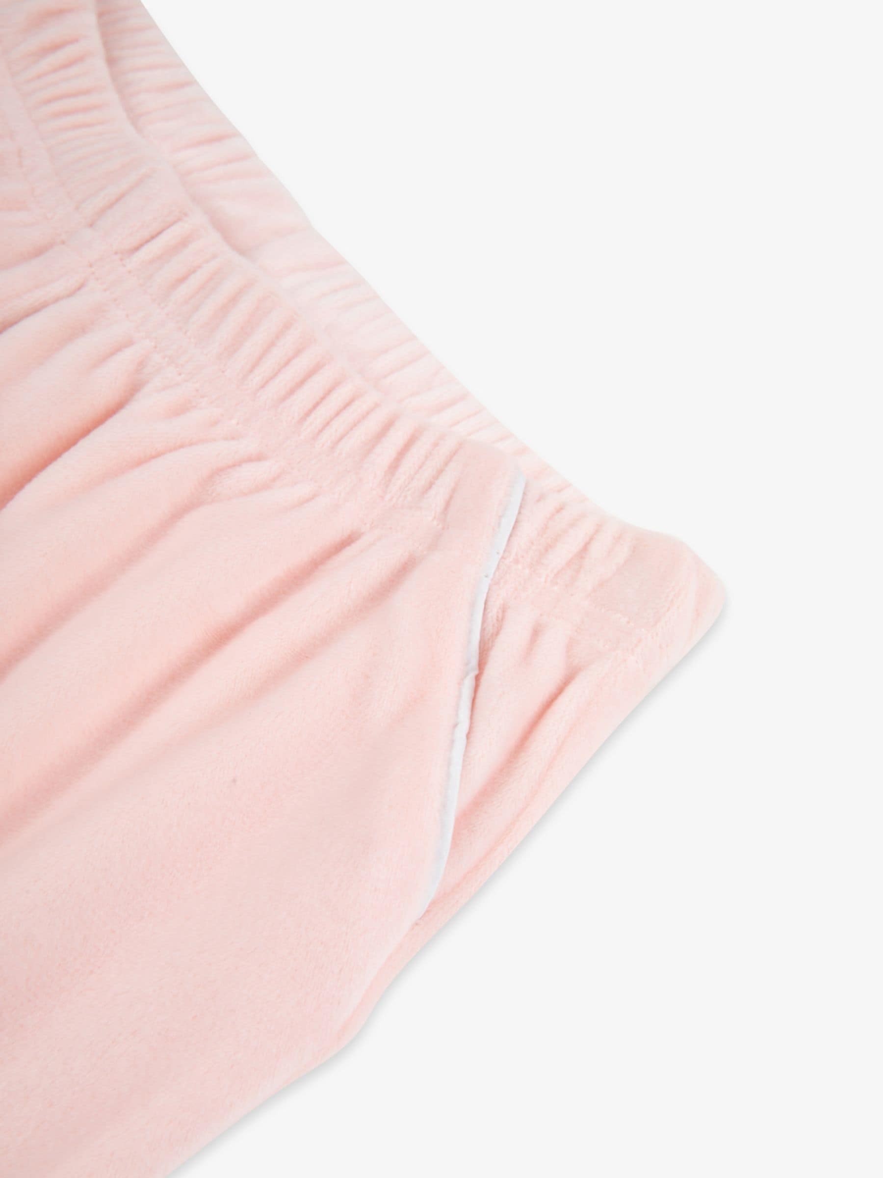 Roze - The Little Tailor Luxe kerstpyjama voor kinderen van zacht aanvoelend velours