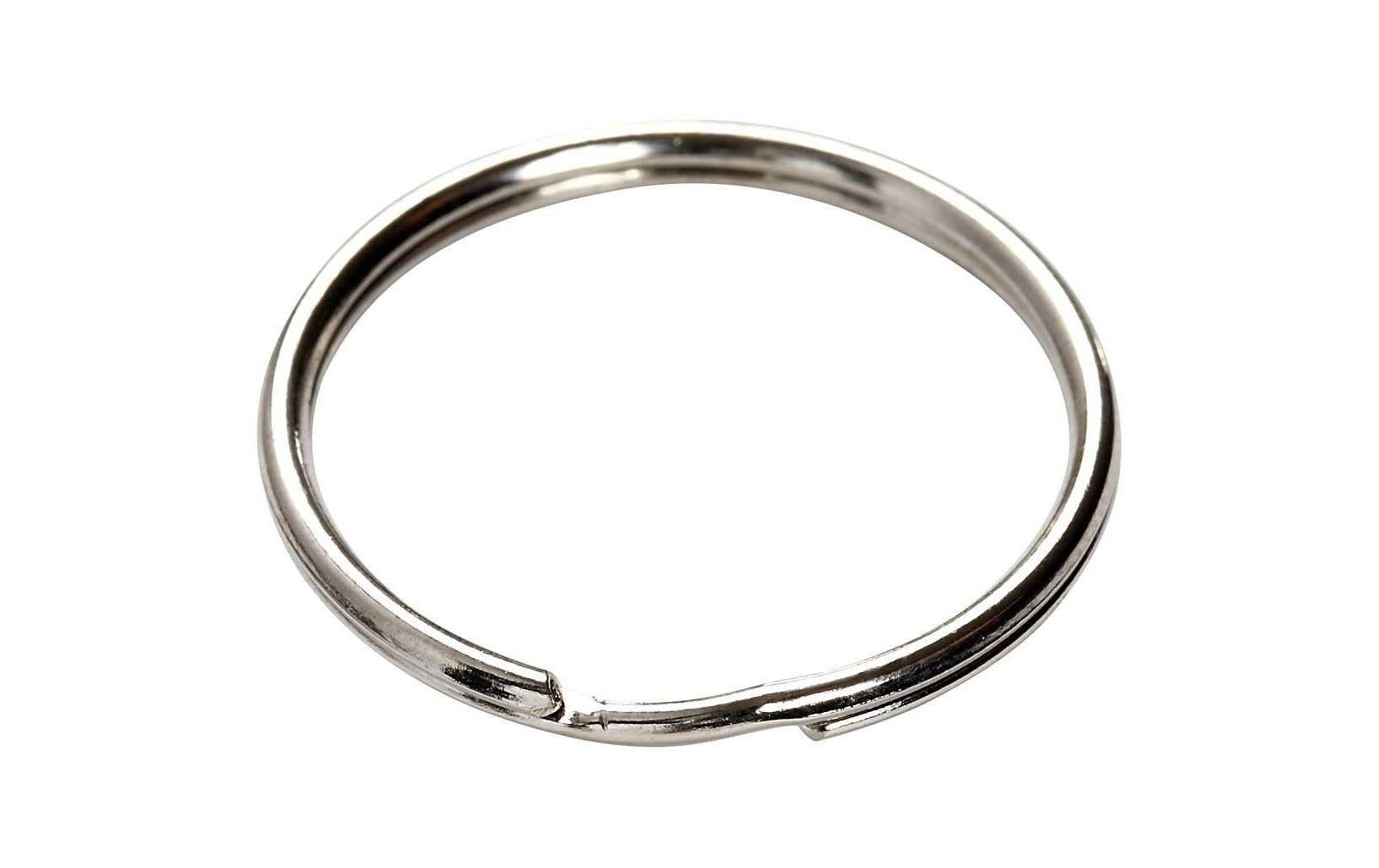 Spaltring 30 mm Metall, 80 StückCompany Spaltring 30 mm