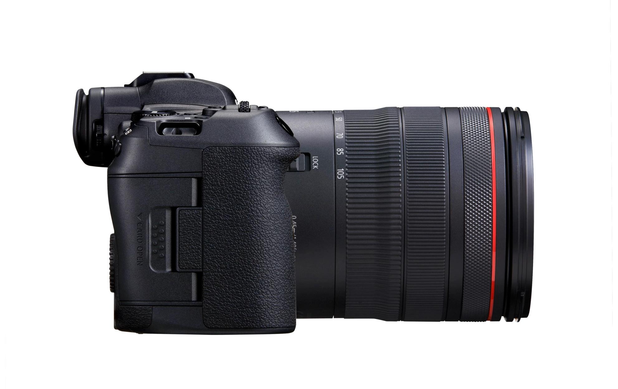 Fotokamera Canon EOS R5 inkl. Objektiv RF 24-105<br>Professionelle spiegellose Systemkamera mit intelligentem Autofokus und brillanter Motiverkennung mit Objektiv