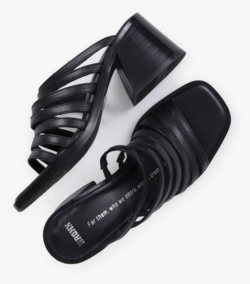 BRONX zwarte bronx sandalen new-delia 84987