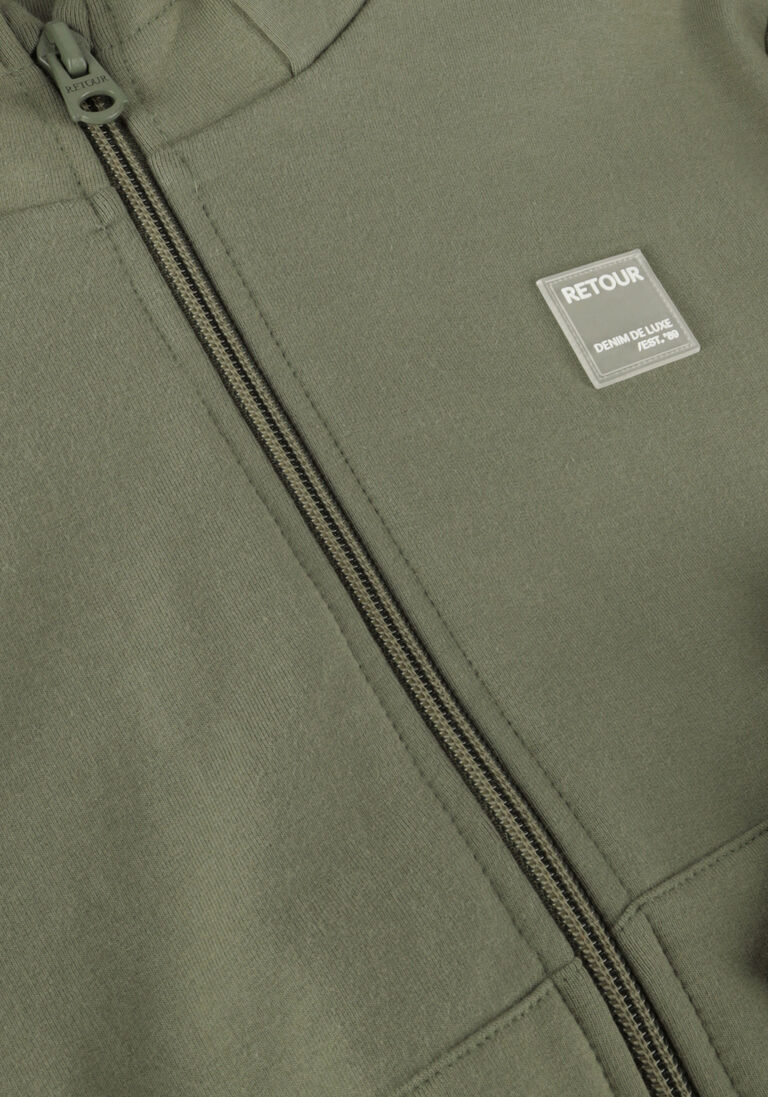 RETOUR groene retour vest jarno