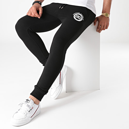 Pantalon Jogging Rentre Dans Le Cercle Noir Blanc