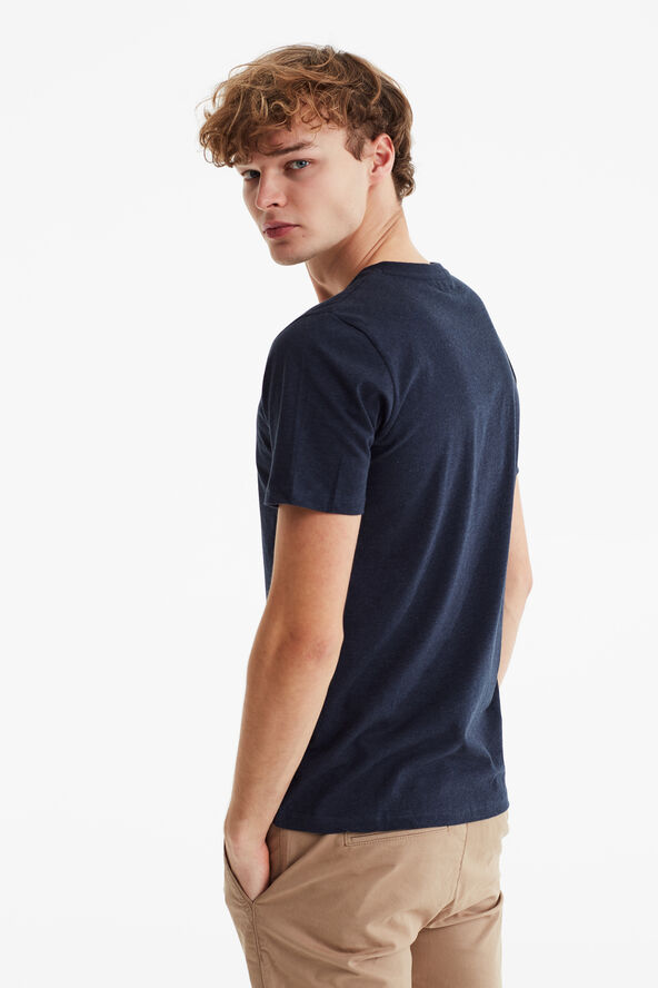 Magasin du Nord Collection Marcel 2 T-shirt Navy mel.