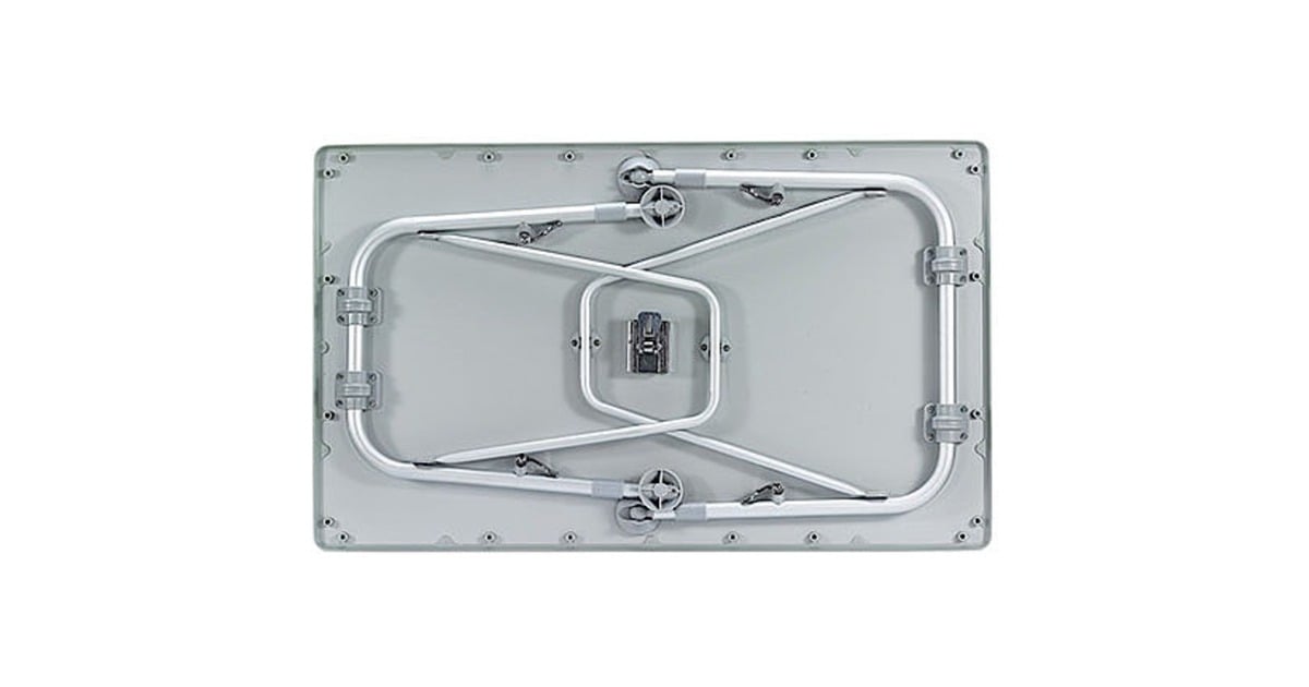 WestfieldPerformance Superb 115 Campingtafel  (Grijs/aluminium, 115 x 70 cm)