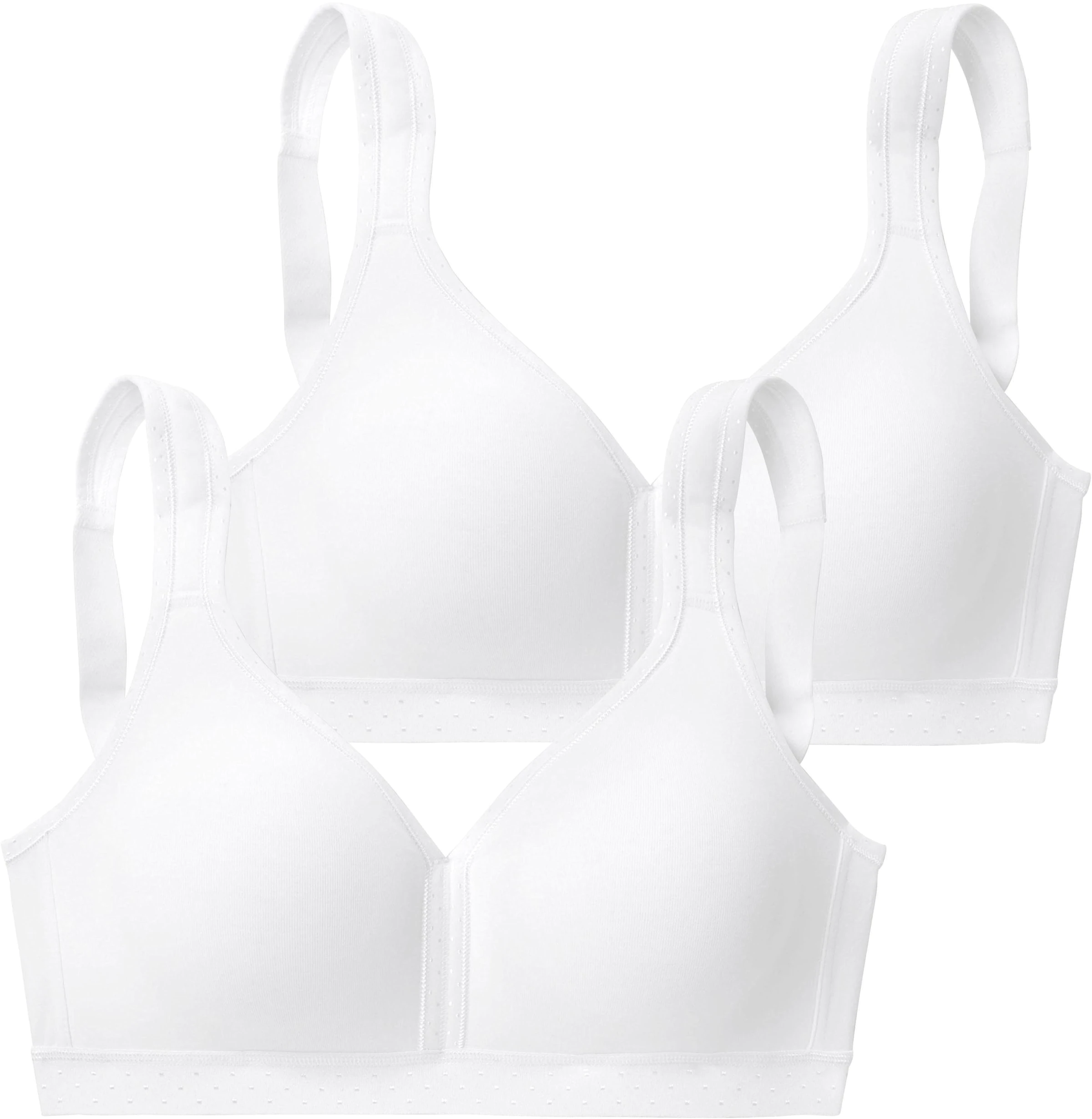 petite fleur Soft-BH in 2xweiß
