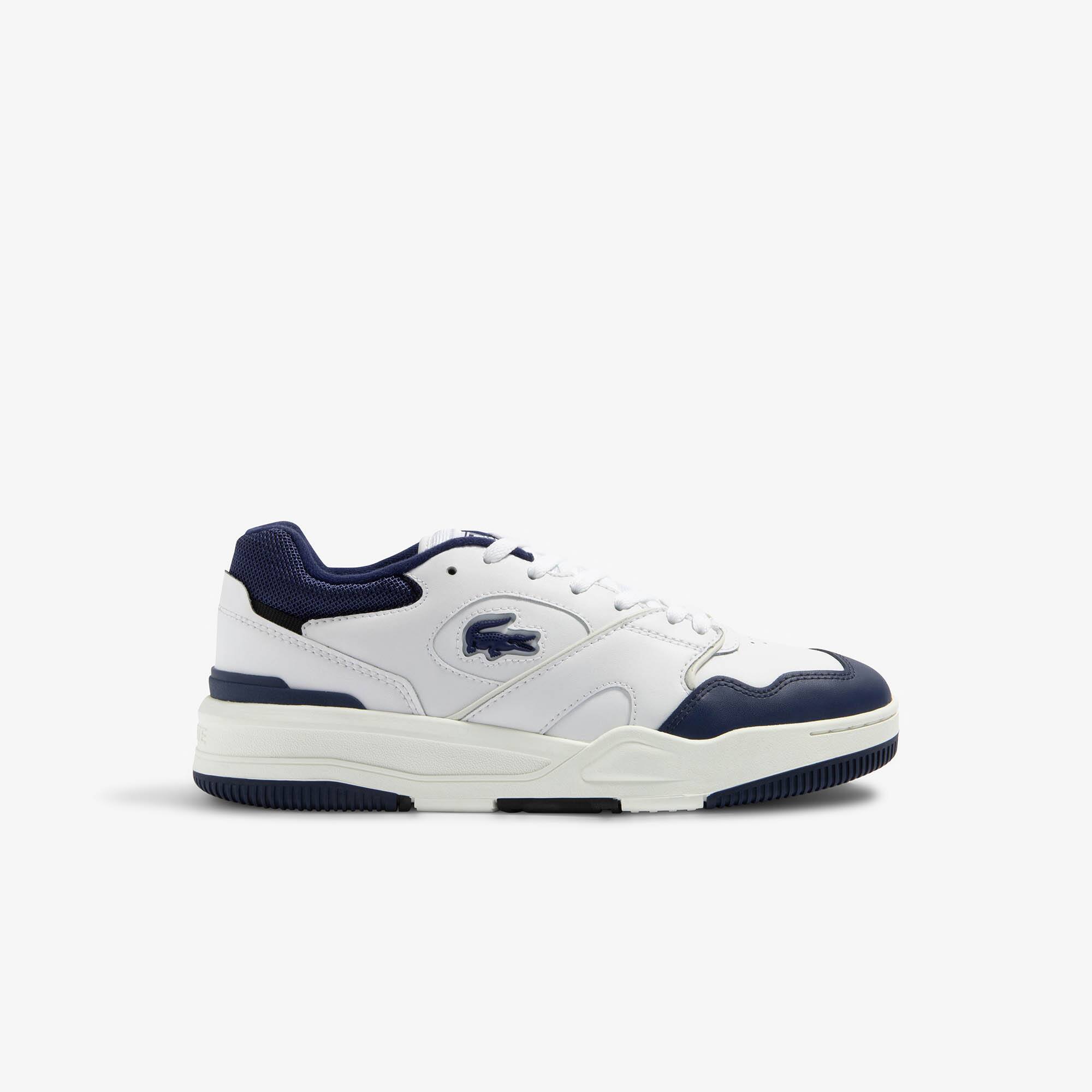 Herren-Sneaker Lineshot aus Leder mit Mesh-Schuhkragen Sneakers - Weiss - Lacoste - Herren