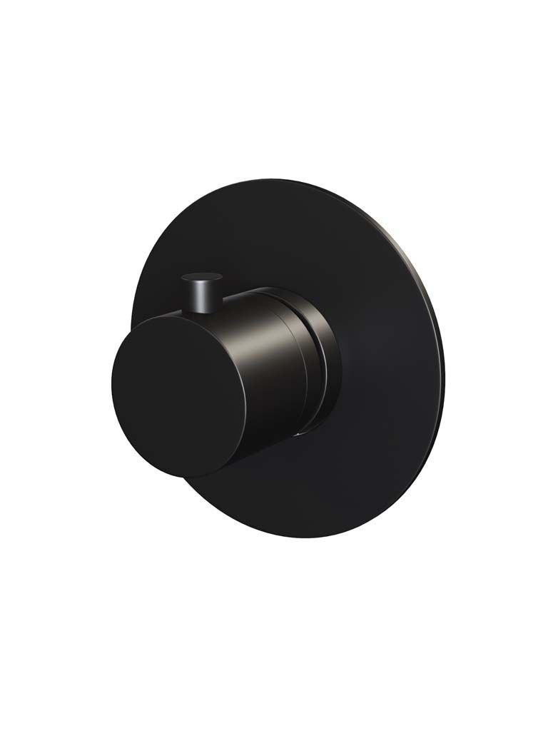 Brauer Black Edition inbouw badkraan met badvulcombinatie en 3 standen handdouche zwart mat