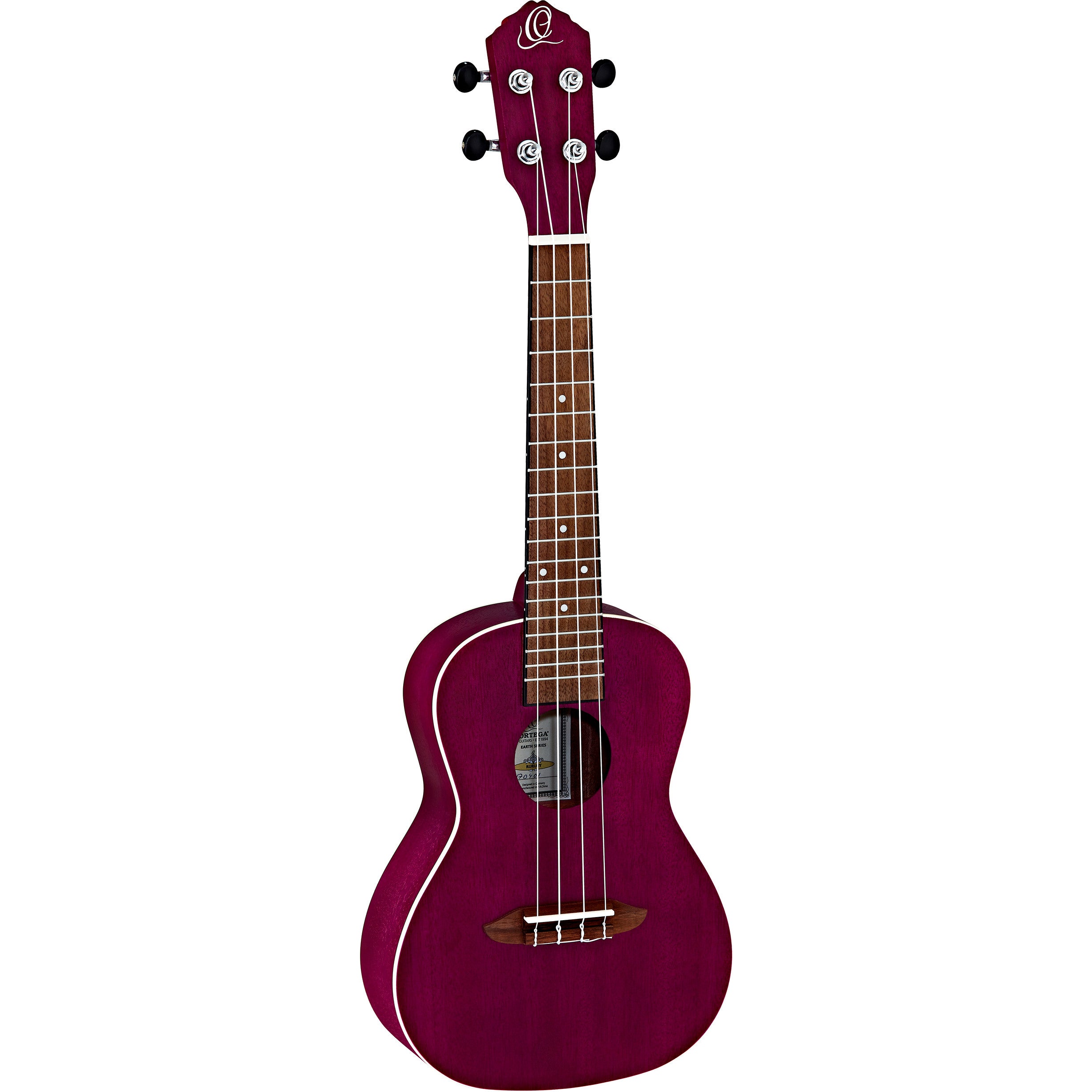 Ortega Earth Series RURUBY concert ukelele paars