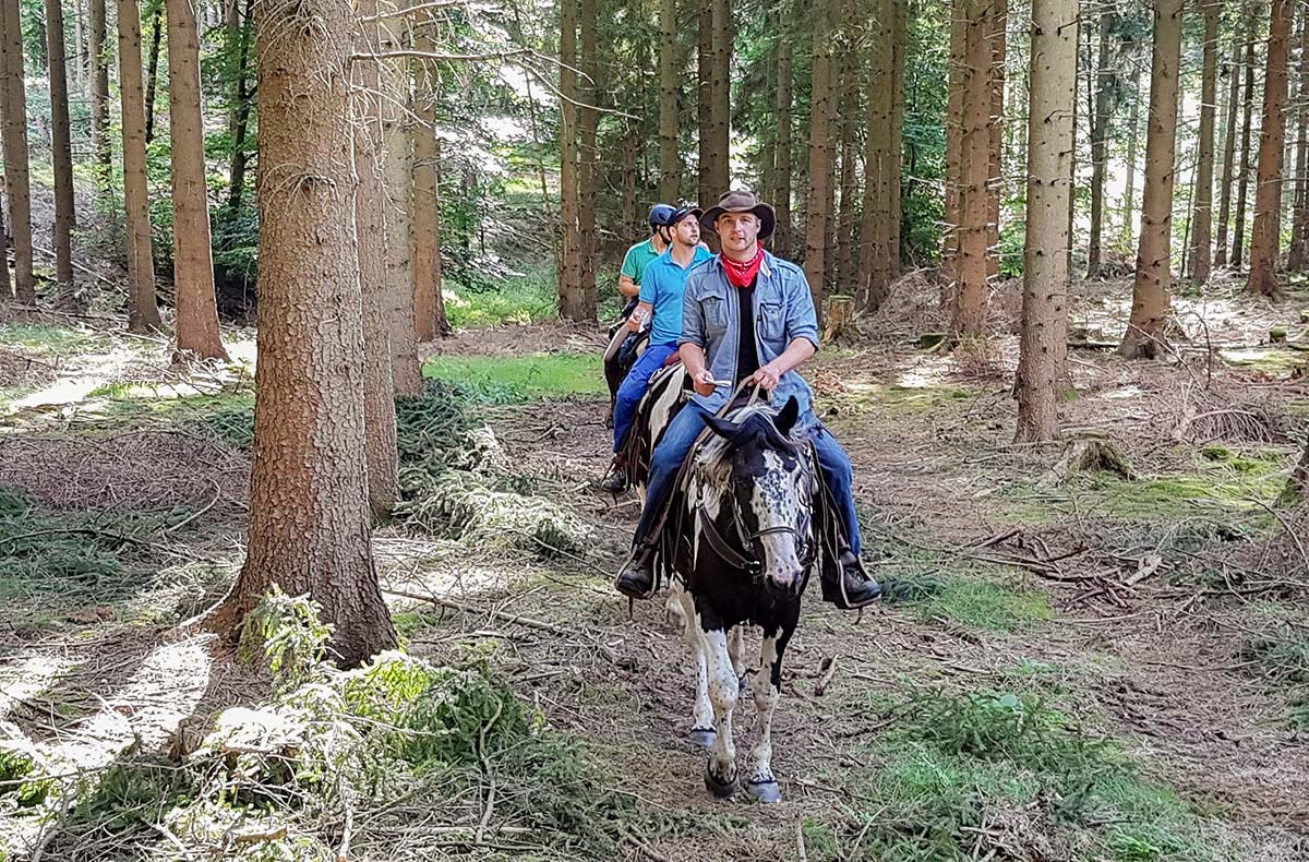 Wanderreiten mit Picknick Weiler bei Monzingen