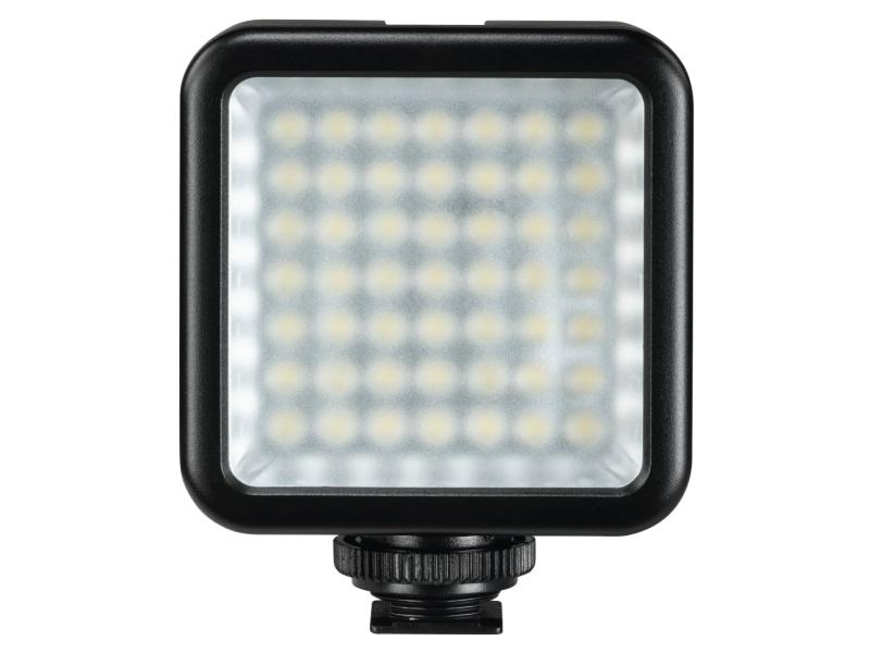 Hama Videoleuchte 49BD Kompakte, dimmbare LED-Leuchte für Smartphones und Kameras