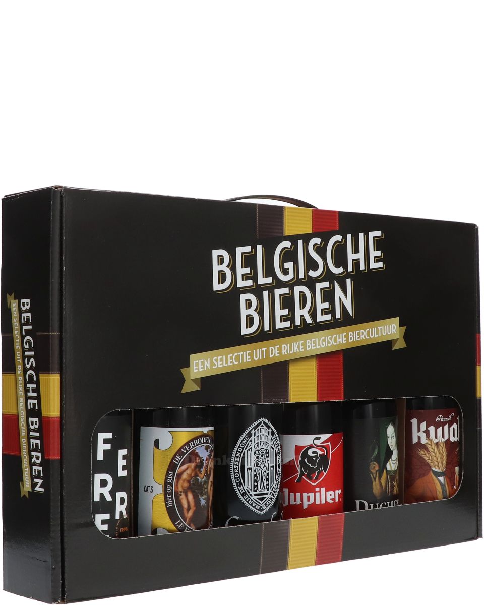 Belgische Bieren Assortiment Draagdoos 180 cl