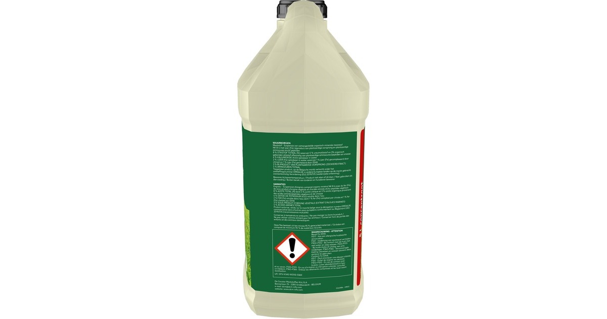 DCMVloeibare Gazonvoeding Liquid Green 5 L meststof  (Tot 500 m²)