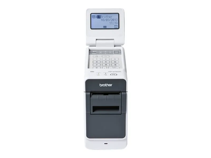 Brother TD-2130N - Etiketprinter - direkte termisk - Rulle (6,3 cm) - 300 dpi - op til 152.4 mm/sek. - USB 2.0, LAN, seriel, USB vært - skærer