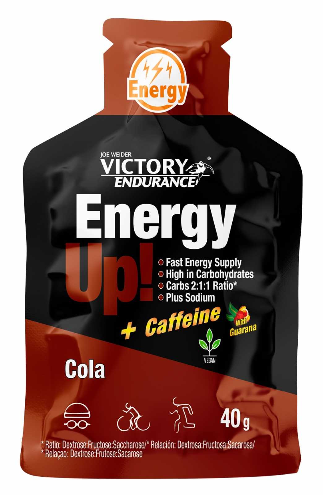 Victory Endurance Gel Energy Up! + Cafeína 40 g