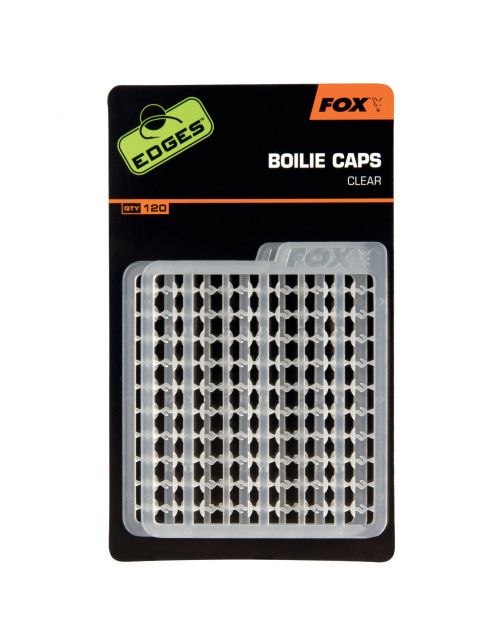 Fox Edges Boilie Caps Clear (120pcs) - Boilie naalden & tools - 120 stuks