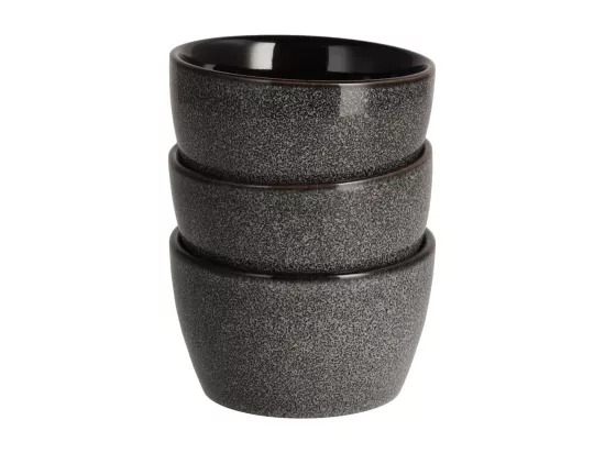 Ensemble De Petits Bols Palia Gris Moyen 8.8 x 8.5