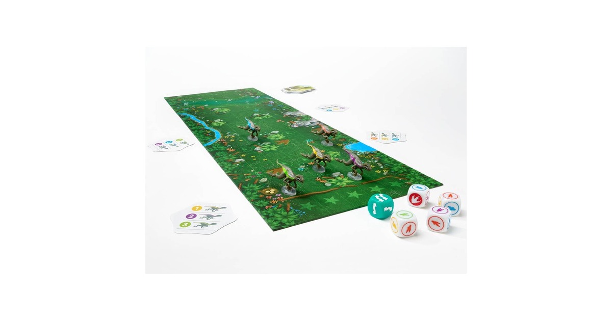 AsmodeeRaptor Race Bordspel  (Nederlands, 2 tot 5 spelers, 15 minuten, vanaf 6 jaar)