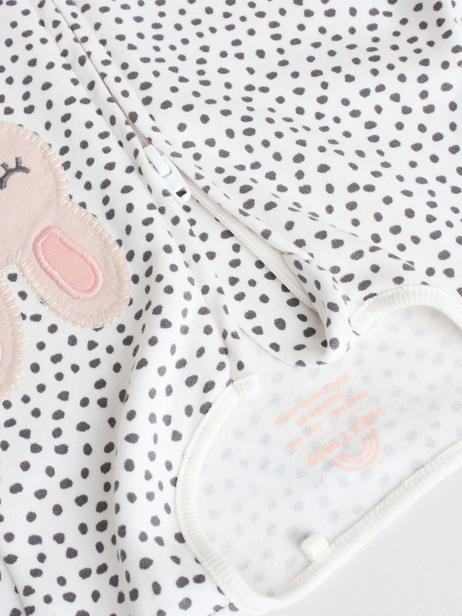 Bruin/crèmekleurig - 5 Pack Baby-pyjama's met tweewegrits (0mnd -2jr)