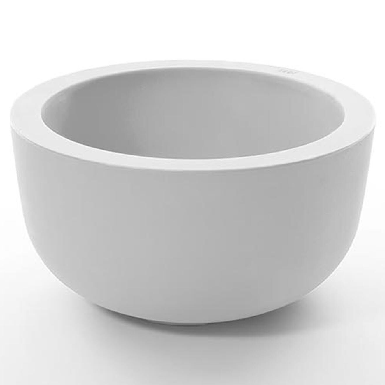 Serralunga Pot Design par Naoto Fukusawa blanc - D.48x25 cm