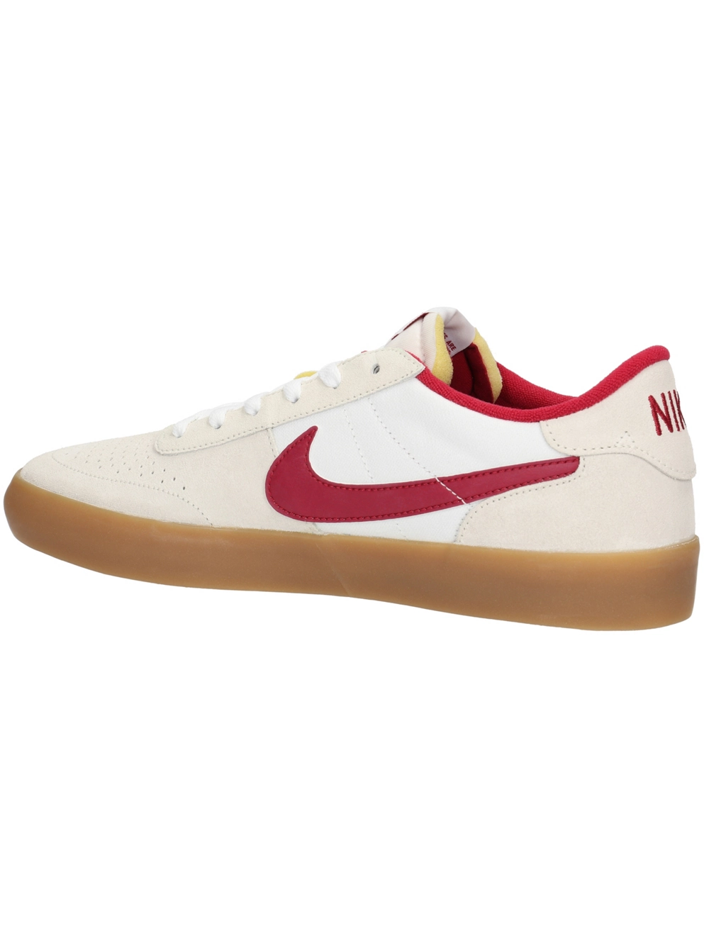 Nike SB Heritage Vulc Skate Shoes summit white/cardinal red