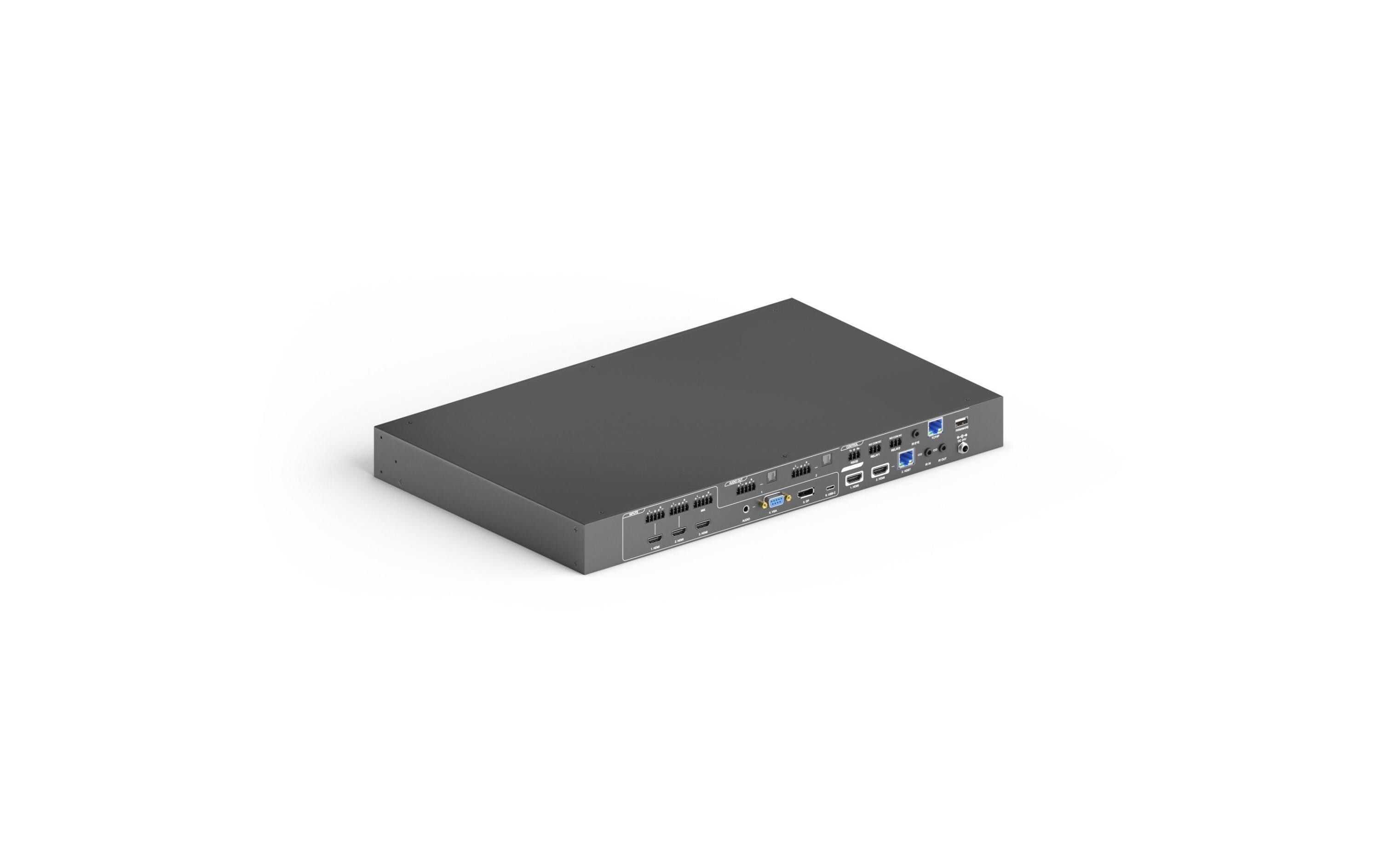 Matrix Switcher PT-PMS-62S Multiformat HDBaseT<br>6x2 4K 18Gbps Seamless Multiformat HDBaseT Presentation Matrix Switcher Set