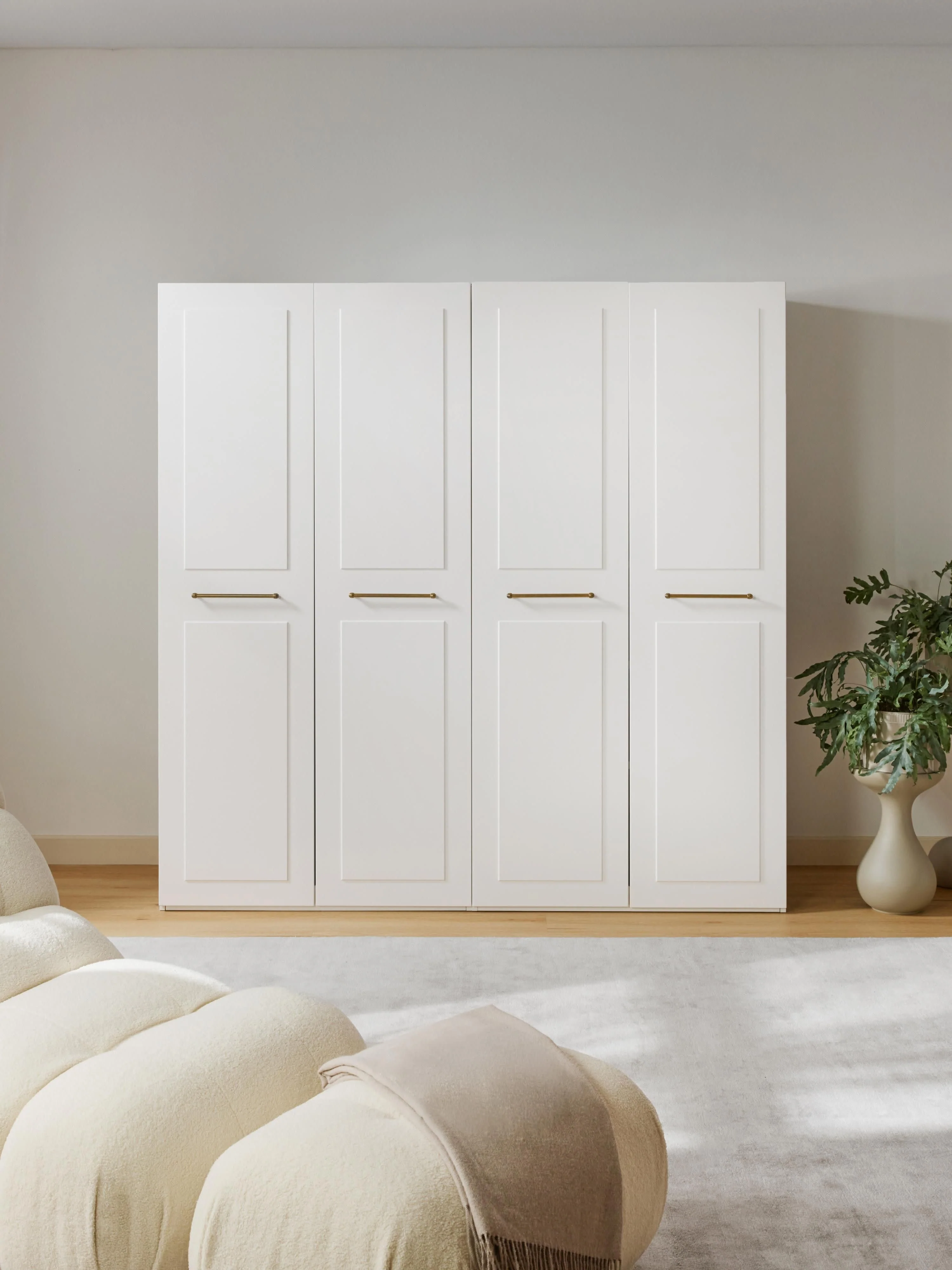 Modulaire draaideurkast Charlotte, 200 cm breed, diverse varianten