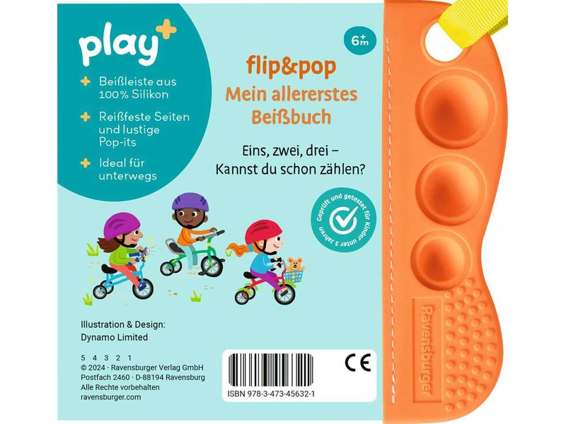 play  Bilderbuch flip&pop: Erste Zahlen Wasser- und reissfestes Zahlenbuch