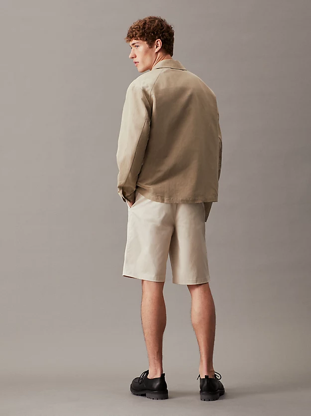Shorts de cetim elástico