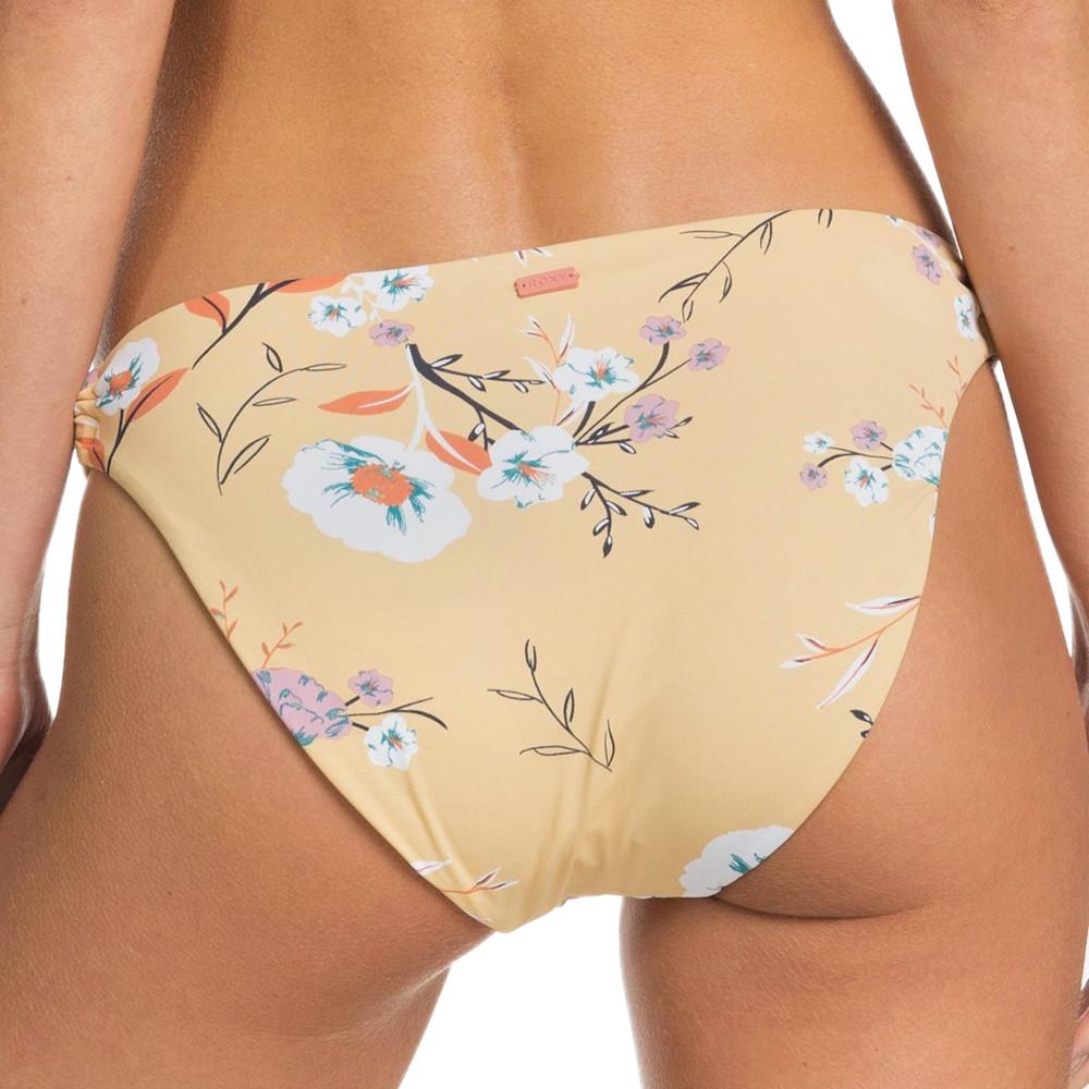 Roxy Bas de Bikini Jaune/Fleurs Femme Roxy Lahaina Bay