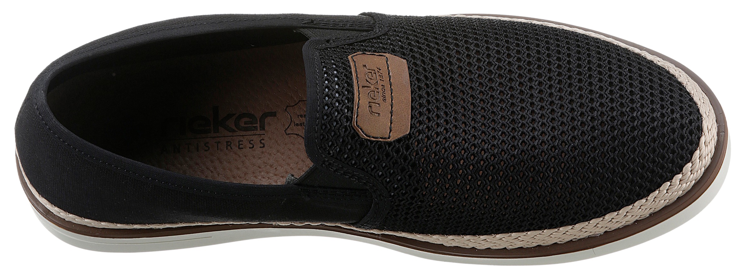Rieker Slipper  Espadrilles, Sommerschuh 150 Jahre RIEKER Jubiläumsartikel