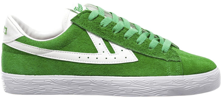 Warrior Shanghai dime Green-white canvas tongue