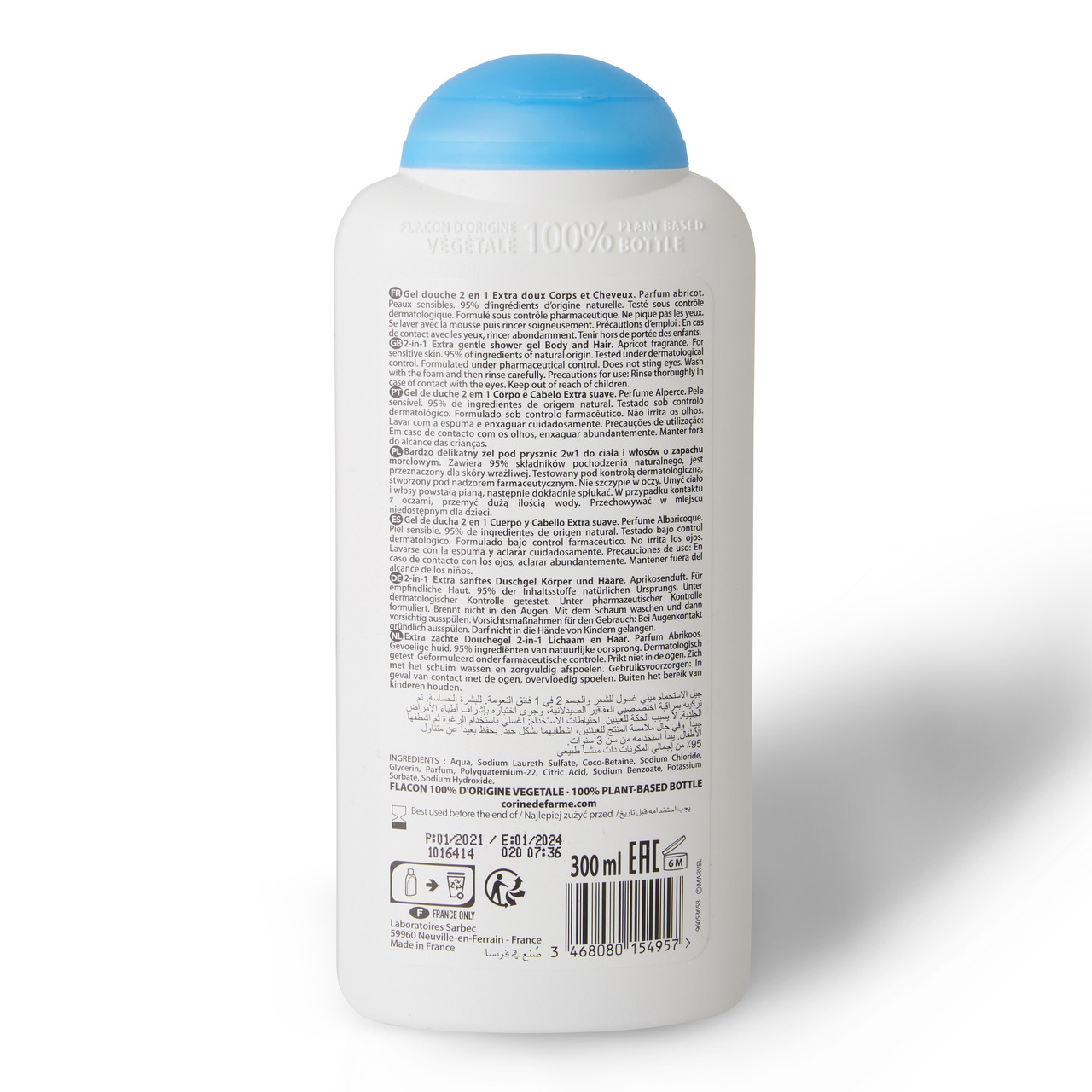 GEL BANHO CORINE FARME SPIDER 300 ML