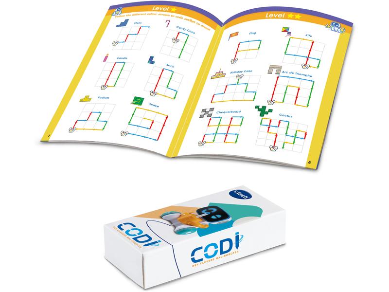 Vtech Codi, der clevere Mal-Roboter -DE- Mit dem niedlichen Roboter codieren, zeichnen und lernen