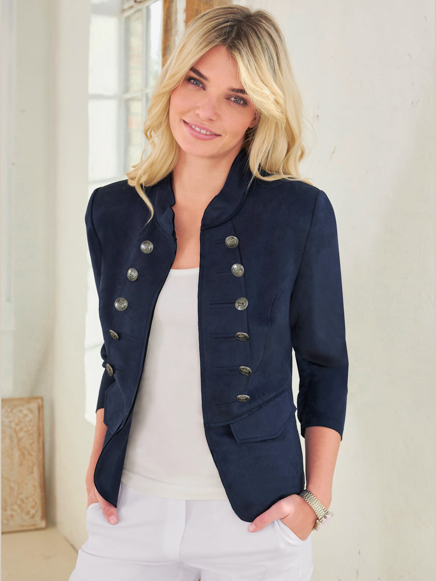 Blazer élasthanne