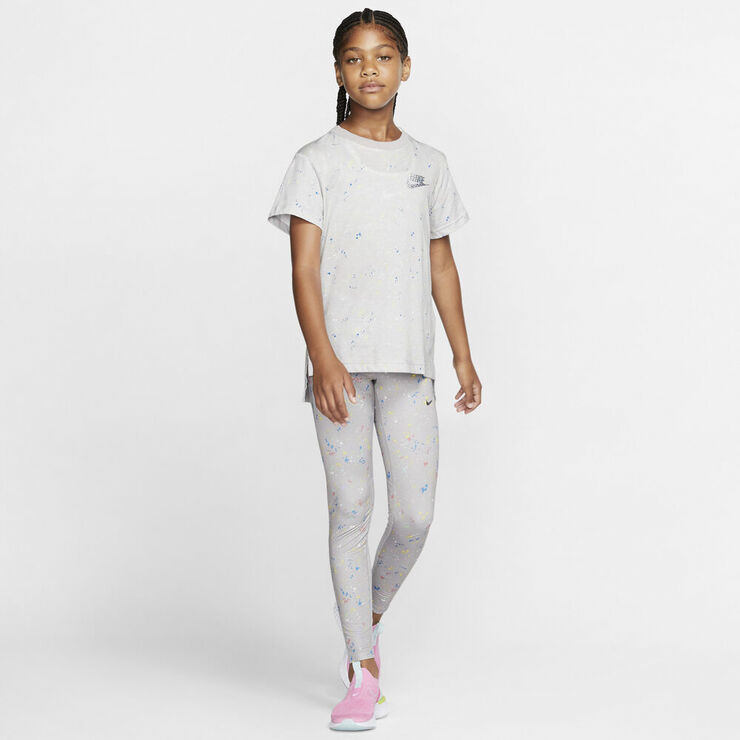 Nike Sportswear Big Kids T Shirt Hvid