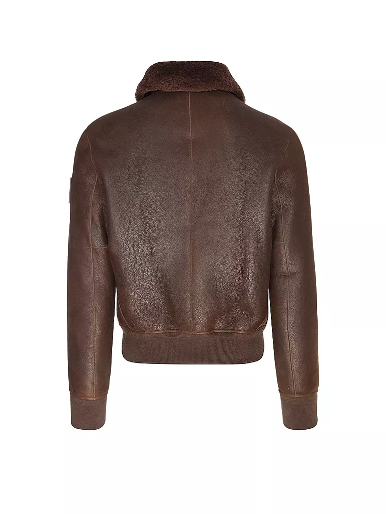 BELSTAFF Lederjacke TRACE braun