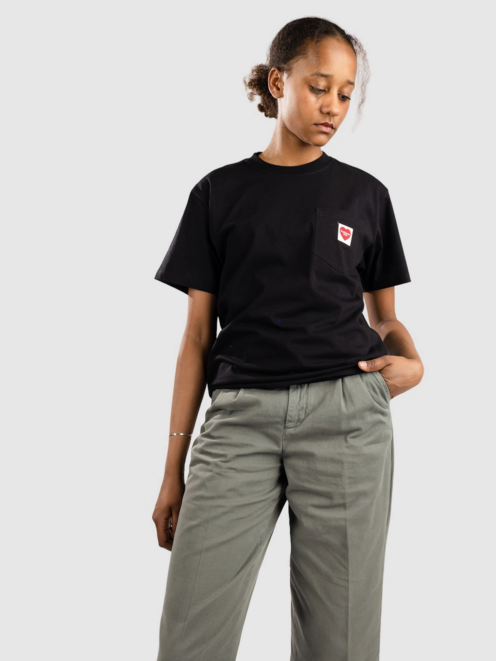 Carhartt WIP Pocket Heart T-Shirt black