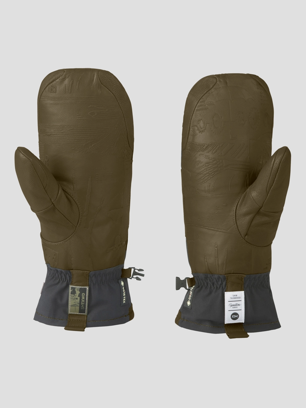 Dakine Team Baron Gore-Tex Mittens dark olive