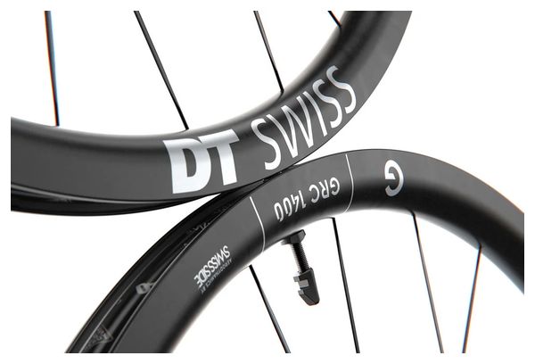 Roue Avant DT Swiss GRC 1400 Dicut 30 700 mm | 12x100 mm | Center Lock