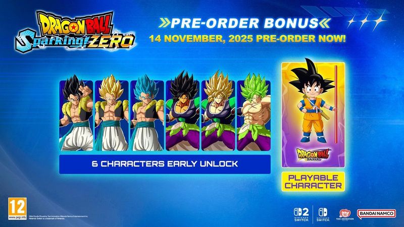 Nintendo Switch - Dragon Ball - Sparking! Zero - Game - ENG/FR