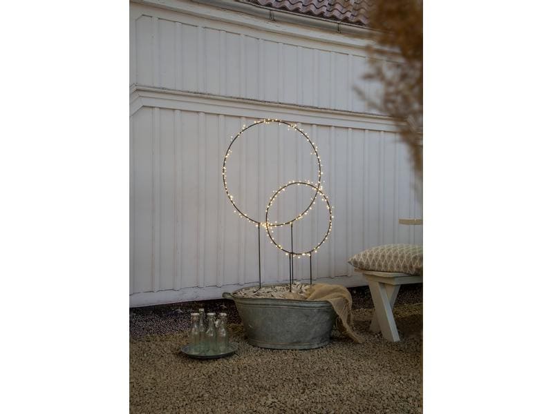 Star Trading Gartenlicht Barlumi, 120 LEDs Lichtbogen mit 120 LEDs