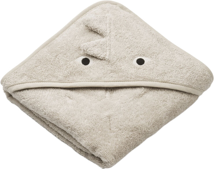 Liewood Albert hooded towel Dragon / sandy mix