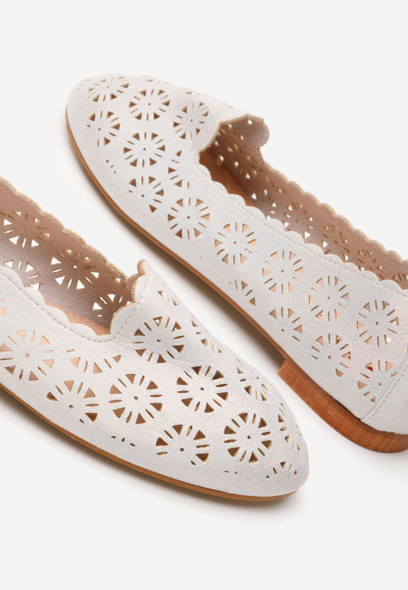 Ballerines femme blancs Joella