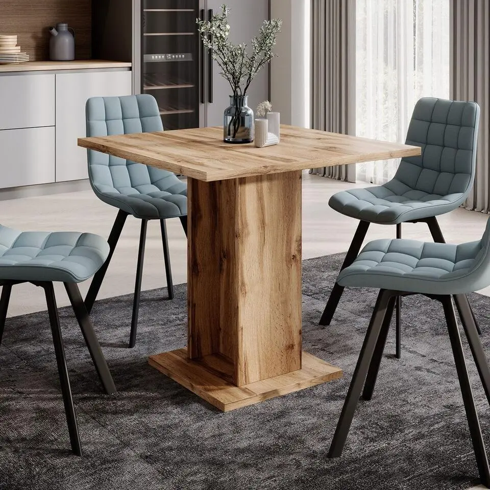 Meubella - Eetkamertafel Swen - Eiken - 80 cm
