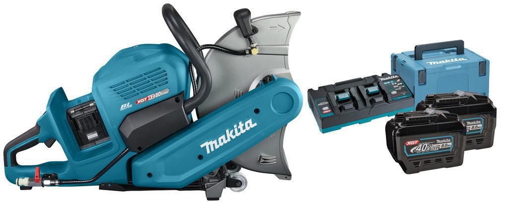 Makita CE001GL204 Accu Doorslijper 355mm 2 x XGT 40V Max 8.0Ah (2st.)
